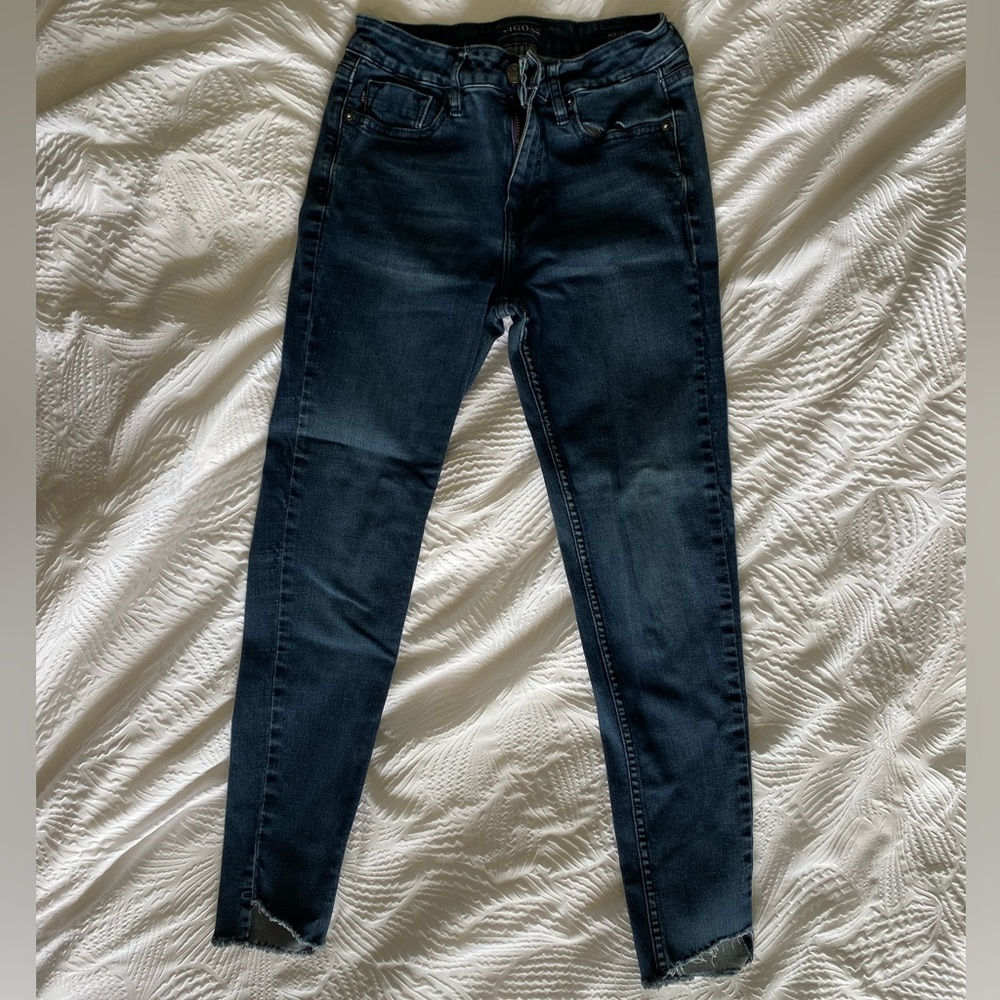 womens high rise vigoss skinny jeans